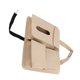 thumbnail image 5 of Bolsa colgante para asiento trasero de coche, organizador de almacenamiento multifunción, cierres de gancho y bucle, gran capacidad, color Beige, 5 of 8