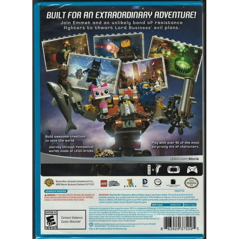Lego movie wii u hotsell