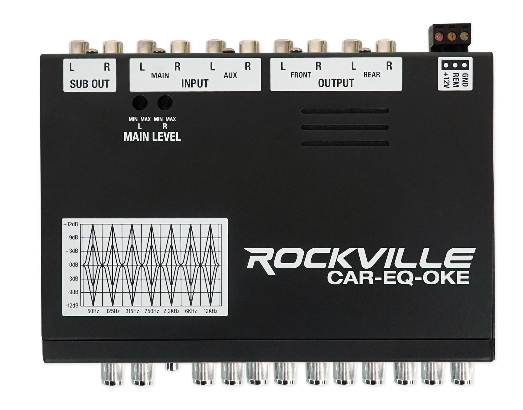 Rockville Caraoke Eq+Microphone To Turn Car Speakers into Karaoke Machine System