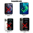 thumbnail image 3 of (3+3) for iPhone 12 (6.1") (3 Pack) Anti Spy Private Tempered Glass Film Privacy Screen Protector and (3 Pack) Camera Lens Protector [Not Affect Flash], 3 of 8