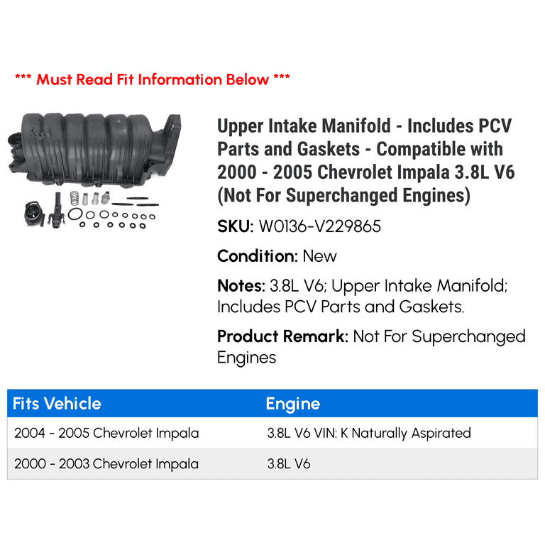 2004 Chevy Impala Parts Diagram
