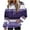 Purple, variant on ZMFXJPE Woman Hoodies Pullover Soft Womens Hoodie Fleece Sweater Women Cozy Sweatshirts for Women Basic Hoodies(Hot Pink,L)