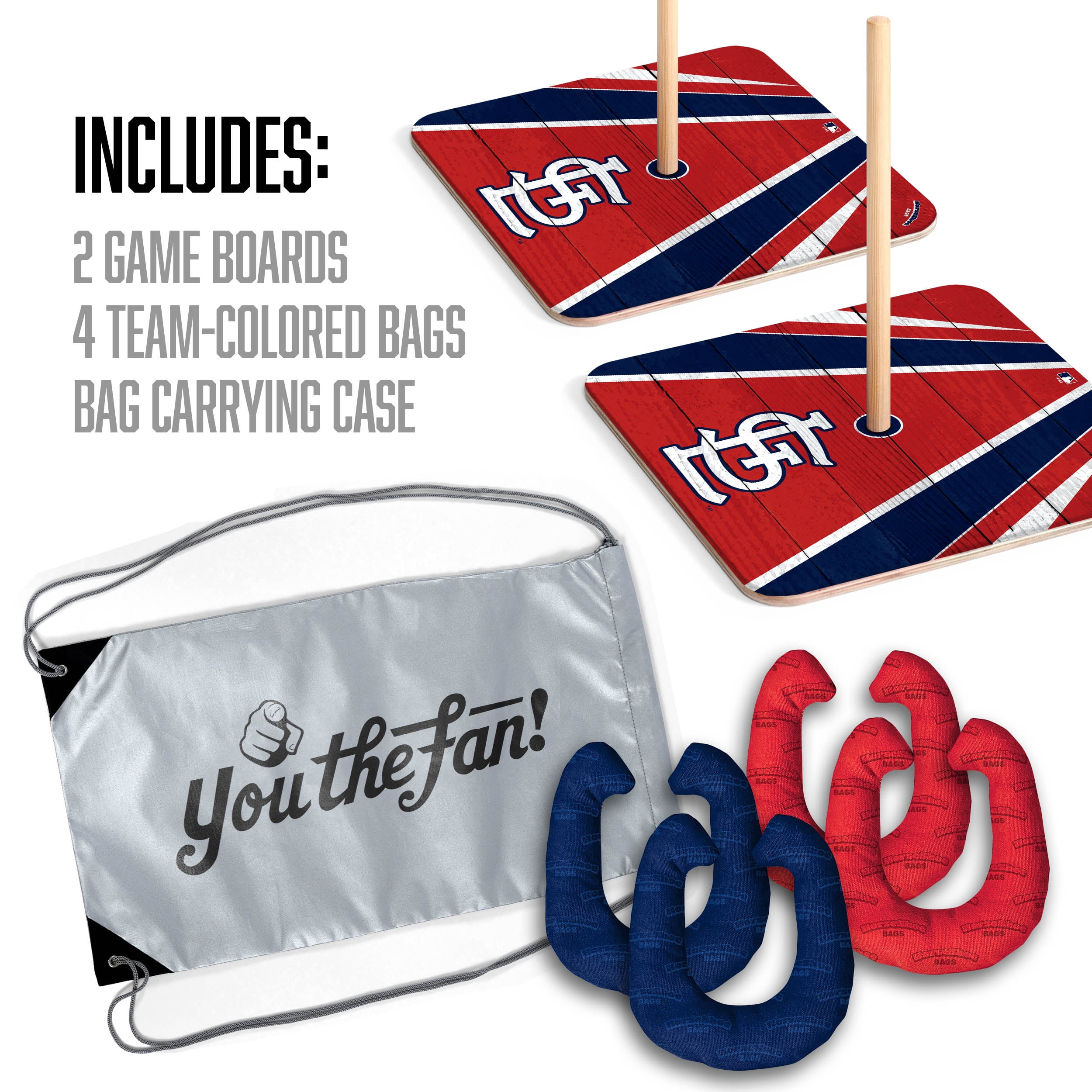 YouTheFan MLB St. Louis Cardinals Horseshoe Bags