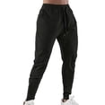 thumbnail image 5 of BXSRUTA Men's Athletic Pants with Zipper Pockets, Lightweight Breathable Drawstring Joggers for Running, Casual, Summer Wear, 5 of 6