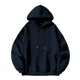 thumbnail image 3 of Sudadera Para Relajado Pure Color Pop Hombre Larga Oversize, 3 of 3