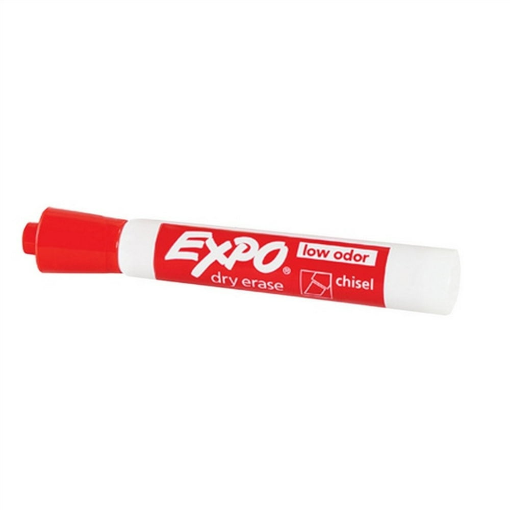 Expo Red Dry Erase Markers (12 Per/Case) - Walmart.com - Walmart.com