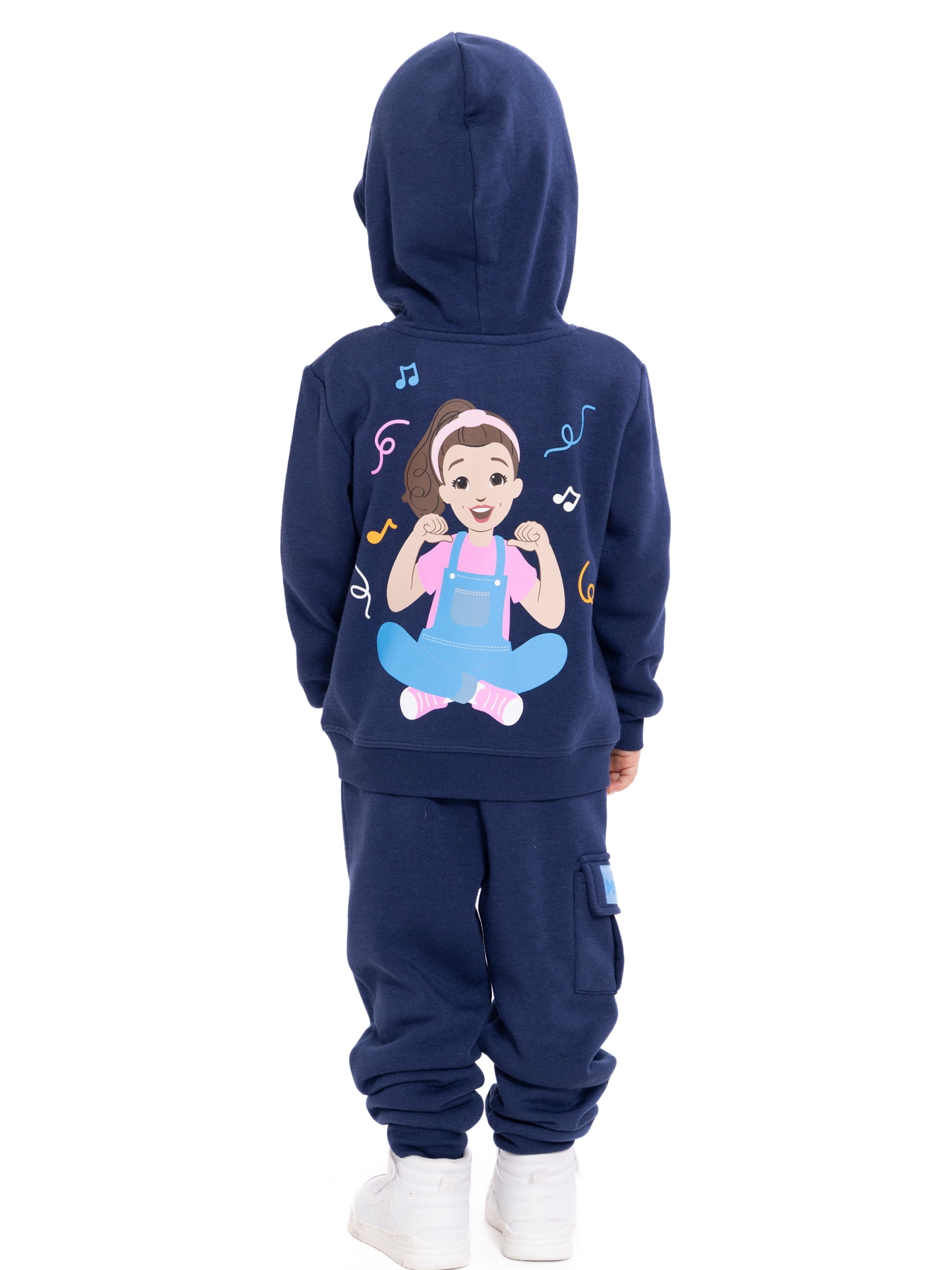 Ms. Rachel Toddler Boys Graphic Hoodie and Jogger Pants Set, 2-Piece, Sizes 12M-5T