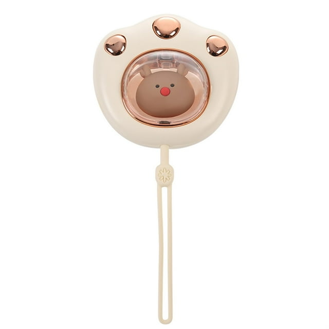 Binwennn Chauffe-Mains Réutilisable Mignon Chauffe-Mains Rechargeable USB Réutilisable 2400mAh Chauffe-Mains Portable Idéal pour Hommes et Femmes en Hiver Froid
