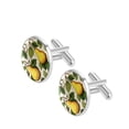 thumbnail image 2 of Pear Elegant Cufflink Sets for Formal Attire, Made of Stainless Steel, for Special Occasions, 2 of 6