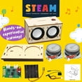 thumbnail image 6 of Projects for Kids & Adults Build Your Own Bluetooth Speaker - Science Experiment Electronics Kit | Beginner's Starter DIY Set,STEM Gifts for Teenage Girls + Boys Ages 10 and Up (Dual Speakers), 6 of 7