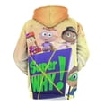 thumbnail image 3 of Super Why Sweatshirts Casual Pullover Hoodie Jacket Unisex Hooded Activewear 3D Printed Long Sleeve Sweater with Pocket 4XL, 3 of 8