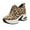 Brown, variant on Fesfesfes Sneakers for Women Fall Increased Sneakers Women Light Luxury Thick-soled Platform Platform Shoes US:4.5(35)