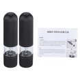 thumbnail image 2 of Pepper Grinder Coffee Grinder Electric Pepper Grinder Pepper Grinding Tool 2Pcs Black Pepper Grinder Household Portable Electric Coffee Mill Grinder For Kitchen, 2 of 8