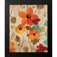 thumbnail image 2 of Vassileva, Silvia 12x14 Black Modern Framed Museum Art Print Titled - Vibrant Embroidery III, 2 of 5