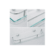 thumbnail image 4 of Estantes Organizador Repisas para Baño tangular 4 pzs Color AGUA, 4 of 4