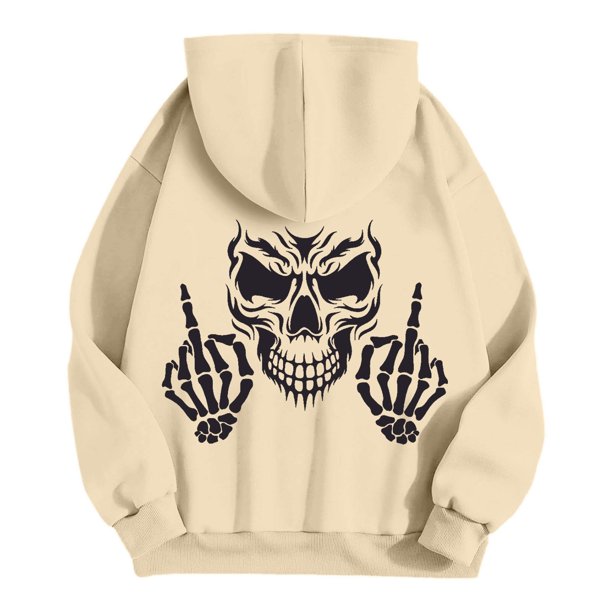 MHFRRA Sudadera Ligera con Capucha para Hombre, Ideal para Actividades Al Aire Libre y para Relajarse En Verano y Otoño Beige