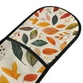 thumbnail image 4 of Yayeee Double Oven Mitt Kitchen Heat Resistant Baking 35" x7" Quilted Glove, Colorful Leaves, 4 of 6