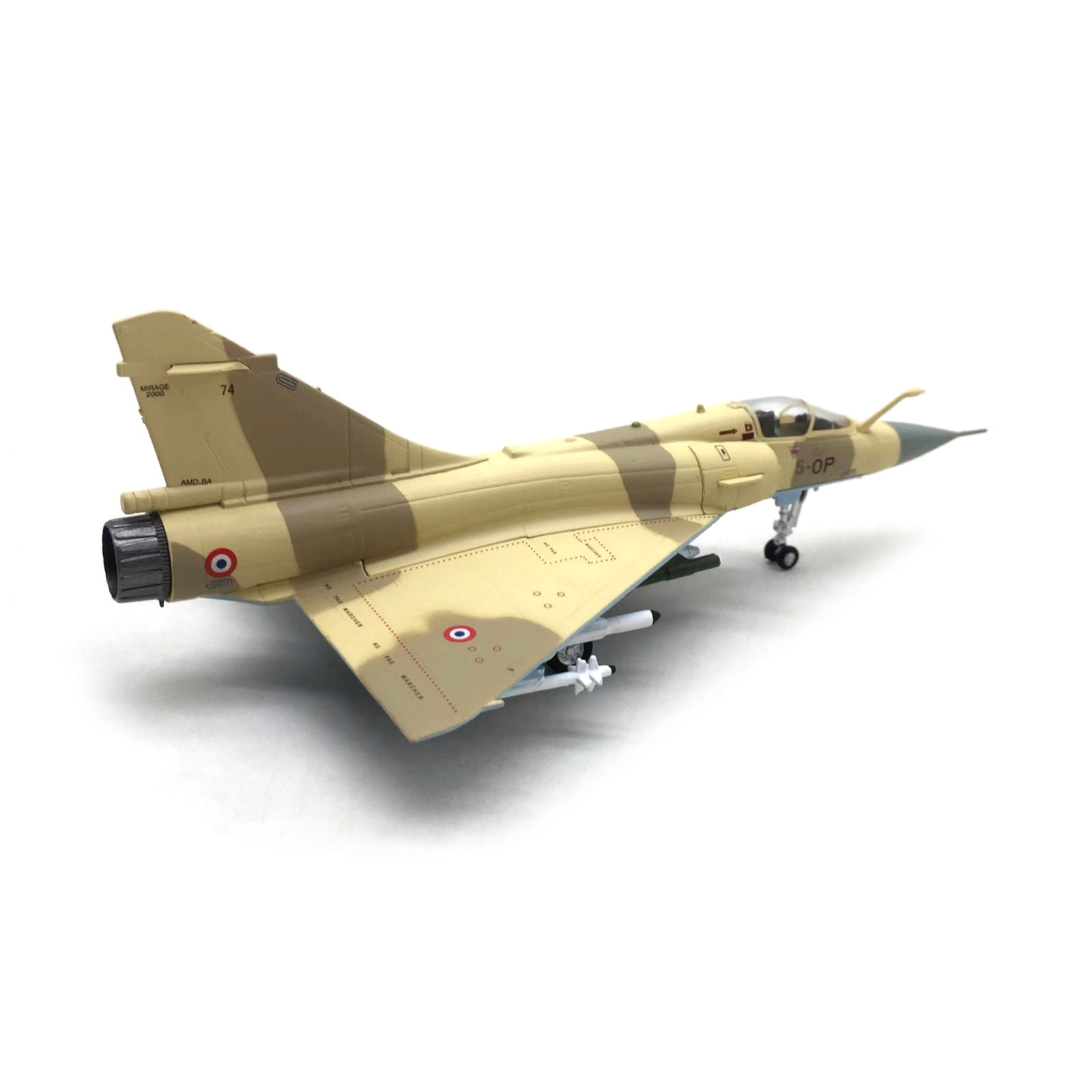 French Air Force Mirage 2000 Diecast Model Airplane for Father's Day Aviation-Themed Gift