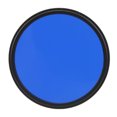 thumbnail image 3 of Full Color Lens Filter, 55mm Digital Camera Filter Waterproof Low Color Cast Low Reflection Optical Glass  For Landscape Shooting Blue, 3 of 8