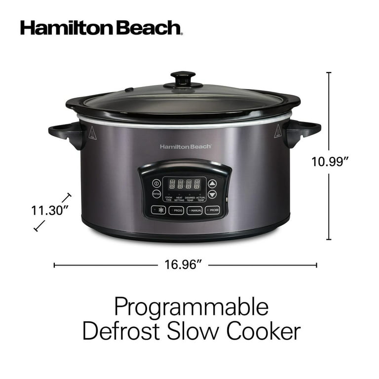 Hamilton Beach 6 Quart Oval Programmable Slow Cooker Review and