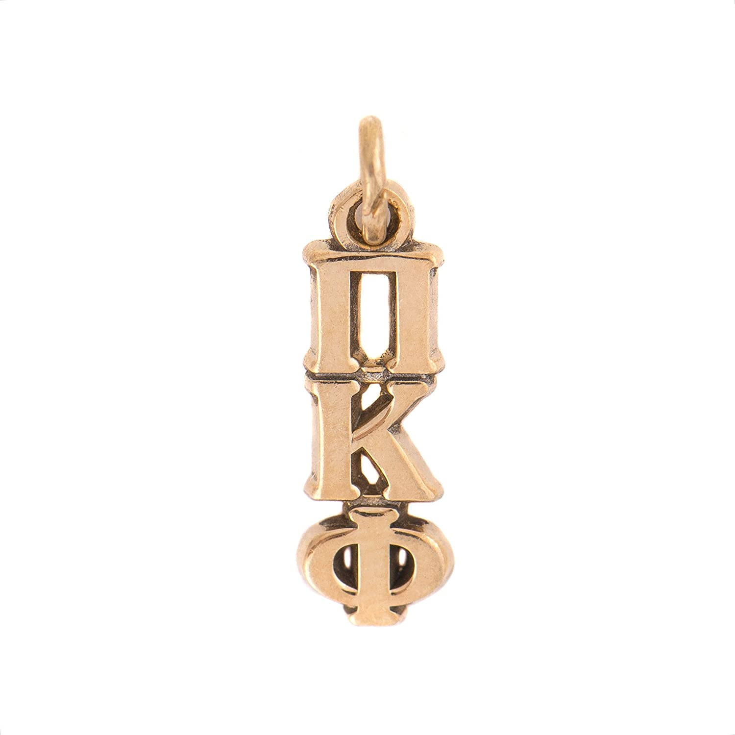 Pi Kappa Phi 14k Gold Plated Fraternity Lavalier w/o Chain Pi Kapp 
