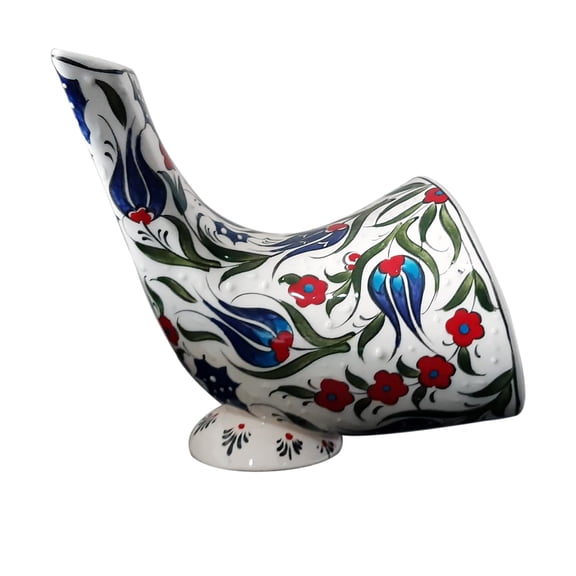 Handmade Ceramic Gramophone Speaker Amplifier Sound Bomb "Cerasound" Gift for Him Gift for Her