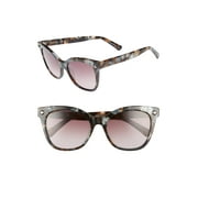 NEW Longchamp LO615S 203 Brown Marble Sunglasses w/ Brown Gradient Lenses & Case