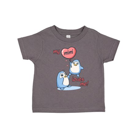 

Inktastic My Mimi Loves Me Gift Toddler Boy or Toddler Girl T-Shirt