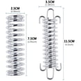 thumbnail image 4 of Chudian 10 pieces tension spring coil springs for camping tent awning awning mounting accessories rust-free tension spring for safe installation, 4 of 7