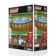 thumbnail image 4 of Coleman Power Steel 22 ft. x 52 in. Round Metal Frame Above Ground Pool Set, 4 of 11