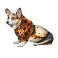 thumbnail image 7 of Honeii Cartoon Cheetah With Attitude Print Small Dog Hoodies Pet Hooded Sweatshirts Fall Winter Puppy Cat Sweaters Warm Clothes for Small Dogs Outfits Costume-X-Large, 7 of 7