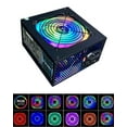 thumbnail image 2 of Apevia ATX-ES700-RGB Essence 700W ATX Semi-Modular Gaming Power Supply with Auto-Thermally Controlled 120mm RGB Fan, 115/230V Switch, All Protections, 2 of 8