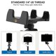 thumbnail image 2 of Adjustable Holder Travel Friendly Tablet Mount Stand Support Rack For Airplanes Portable Phone Stand For Desk & Kitchen, 2 of 4