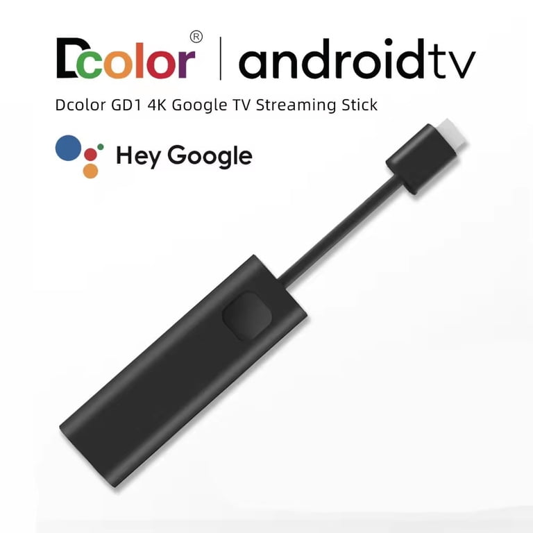 Dcolor GD1 Android 4K UHD Streaming Media Player with Accessories