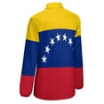 thumbnail image 5 of Venezuela Flag Long Sleeve Blouse Woman Streetwear Casual Shirts Summer Oversize Woman Streetwear Clothing Birthday Present, 5 of 7