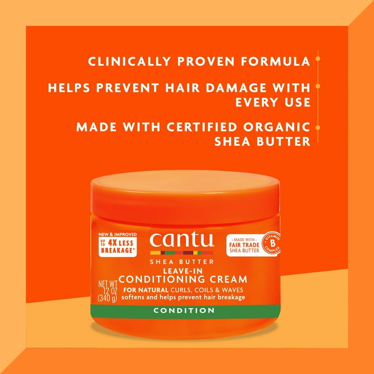 Cantu Shea Butter for Natural Hair Leave-In Conditioning Cream 12