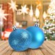 thumbnail image 5 of Decoración del árbol de Navidad Bolas de Navidad reutilizables, irrompibles, 4cm, decoración del hogar para bodas, 24 Uds. (azul lago), 5 of 6