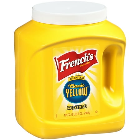 Frenchs Yellow Mustard - French's Classic Yellow Mustard, 105 oz