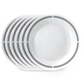 thumbnail image 1 of Corelle Platos redondos para aperitivos de 6,75 pulgadas de 6 piezas Vitrelle Platos redondos livianos de vidrio de triple capa Platos de postre Resistentes a raspaduras y rayones Apto para microondas, 1 of 1