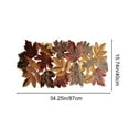 thumbnail image 3 of Horivan Embroidered Fall Leaf Table Runner with Hollow Cut Maple Design Polyester Thanksgiving Table Decor for Dining Room Holiday Centerpiece Autumn Harvest Home Decor, 3 of 7