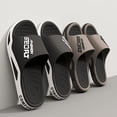 thumbnail image 4 of Men's Ultra Soft Slides Non-Slip Casual Slippers Open Toe Shoes Indoor Outdoor Beach Shower, 4 of 5