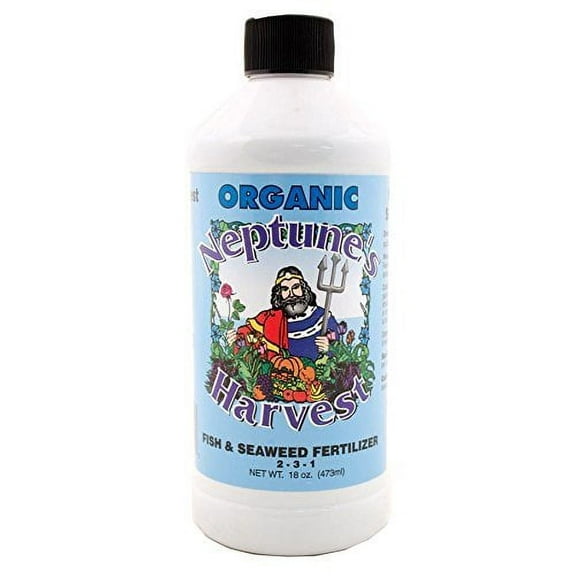 Neptune's Harvest Organic Fish & Seaweed Perfect Blend Fertilizer, 18oz