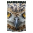 thumbnail image 2 of Owl Head Blackout Curtain Panels Drapes Privacy Assured with Light Filtering Curtains for Living room Bedroom Bathroom Window, 2 of 6