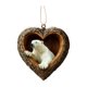 thumbnail image 1 of Adorno navideño con forma de corazón con animales Decoración plana en 2D de animales del bosque en acrílico Colgante del bosque para decorar el árbol de Navidad Regalo para los amantes de los animales, 1 of 7