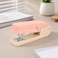 thumbnail image 5 of 360 Degree Rotatable Stapler, Swivel Head Desktop Stapler for Corner Stapling Without Repositioning Paper, Ergonomic Metal Mini Stapler for Office School Home Students Teachers, Blue, 5 of 8