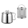 thumbnail image 2 of Olla Freidora De Acero Inoxidable, Recipientes Para Grasa Para Cocinar, Almacenamiento De Aceites, Hornear, 1,5 L, 2 of 8