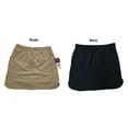 thumbnail image 2 of IZOD Girls' School Uniform Stretchable Waist Pull-On Scooter (Khaki, 16), 2 of 2