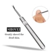 thumbnail image 3 of EXLEAF 2 Pcs Stainless Steel Dead Skin Fork V-Shaped Nail Edge Dead Skin Durable Cuticles Scraper Nail Care Essential Tool to Remove Cuticles from Nails, 3 of 15