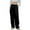 C-Black147, variant on DHFJKG Women's Striped Casual Suit Pants High Waisted Patchwork Straight Leg Relaxed Fit Pant With Pockets Comfort Trousers