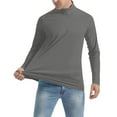 thumbnail image 3 of Dovford Men's Workout Shirts Long Sleeve Dry Fit T Shirts UPF 50+ Sun Protection Athletic Gym Running Active Tee Tops, 3 of 6